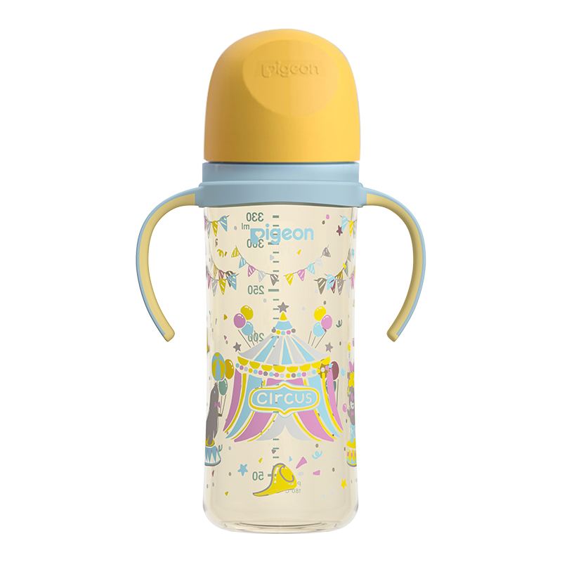 自然实感第三代FUN系列 AA224 PPSU奶瓶 彩绘款 330ml 胡桃夹子 LL码 9月+