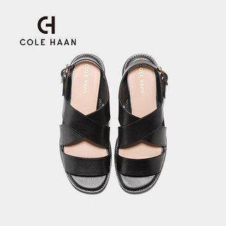 colehaan/歌涵 女士凉鞋 2024春夏新款轻巧透气通勤时尚黑色休闲鞋W29416 黑色 3