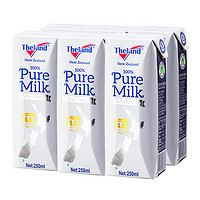 Theland 纽仕兰 新西兰进口纽仕兰4.0g优质乳蛋白成人儿童全脂牛奶250ml*6支