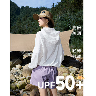 真维斯防晒衣女2024防紫外线冰丝透气upf50时尚防晒服女GX 黑-j纯色 L