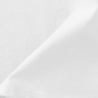 贵人鸟童装女童短袖T恤针织衫2024年夏季中大童速干短袖上衣 白色 130cm