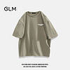 SENMA 森馬 集团品牌GLM夏季新款短袖T恤印花潮牌潮流宽松时尚打底衫上衣