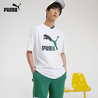 PUMA 彪马 官方 新款男子休闲印花圆领短袖T恤 CLASSICS 538296