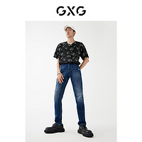 GXG 男装商场同款满印短袖 22年春季新品 新年胶囊系列
