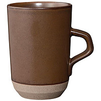 KINTO 水杯 马克杯 咖啡杯 简约 时尚 棕色360ml陶瓷马克杯