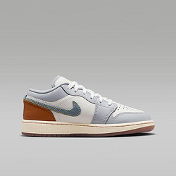 NIKE 耐克 女鞋Air Jordan 1 Low AJ1白蓝丹宁牛仔 低帮板鞋FZ5046-041