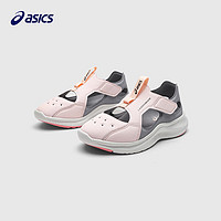 ASICS 亚瑟士 童鞋2024夏季新款男女童儿童透气运动鞋包头魔术贴撞色凉鞋