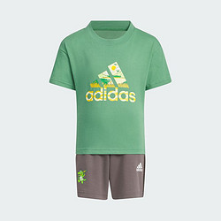 adidas 阿迪达斯 男小童短袖套装