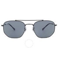 520心动礼：Ray-Ban 雷朋 蓝色 Irregular 中性太阳镜 RB37079257R554