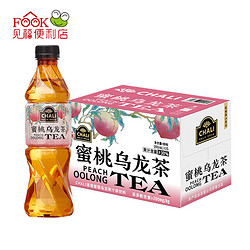 CHALI 茶里 公司茶饮料 蜜桃乌龙果汁饮料瓶装390ml*15瓶整箱 390mL 15瓶 1箱