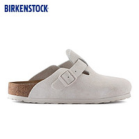 BIRKENSTOCK 勃肯 牛皮绒面革拖鞋 Boston系列 BSBOSB356