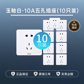 远景pro 10A五孔插座(10只装)