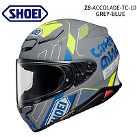 SHOEI 头盔Z8日本原装进口摩托车男女四季全盔赛道机车盔 Z8-ACCOLADE-TC-10 S