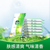 Dettol 滴露 卫生湿巾纸10片*8包杀菌湿纸巾便携装外出清洁