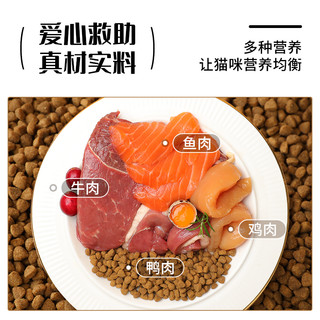  朗仕 爱心救助 猫粮  35g