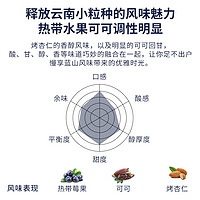 普洱咖啡鹿家嘴蓝山风味中深度烘焙咖啡豆500g特浓云南咖啡豆