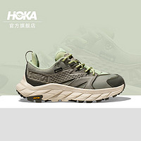 HOKA ONE ONE 男女鞋春夏ANACAPA LOW GTX低帮户外徒步鞋耐磨减震支撑防水版 麦青色/新芽绿 39