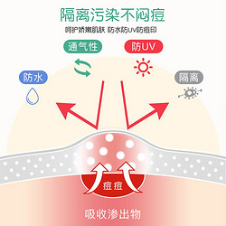 云南白药 泰邦 TB 云南白药隐形痘痘贴人工皮祛净痘贴痘印吸脓遮瑕修复官方旗舰店