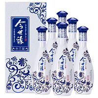 今世缘 小兰花42度500ml*6瓶装整箱浓香型白酒纯粮酒宴请自饮酒水