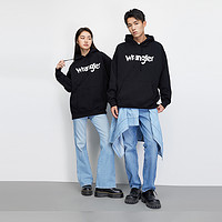 Wrangler 威格 男女款连帽卫衣 WMT002336100893-A01071 米白色 M