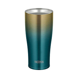 THERMOS 膳魔师 真空隔热咖啡杯420ml金蓝色JDE-421LTD