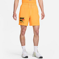 NIKE 耐克 运动裤男子舒适凉爽DF FORM SHORT短袖春夏FN3993-717黄L