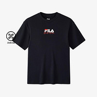 FILA 斐乐 男中大童（130-170）儿童T恤圆领短袖T恤