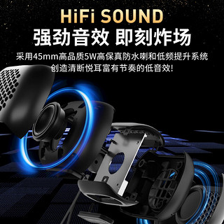 HANHONG AUDIO 瀚宏音响 BF03无线蓝牙音箱 暗夜黑+HIFI立体声+全频震撼音效