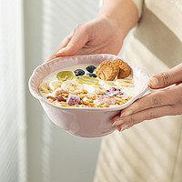 摩登主妇 法式水果沙拉碗家用米饭碗燕麦片早餐甜品碗酸奶碗