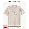 Abercrombie & Fitch 24春夏新款美式圆领短袖T恤