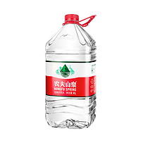 农夫山泉 饮用水天然水桶装水大桶水瓶装水4L*4整箱