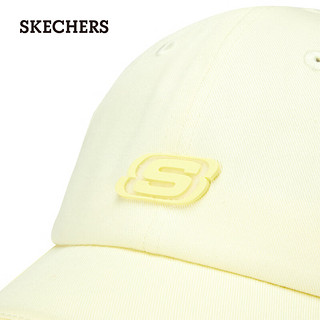 斯凯奇（Skechers）程潇同款夏季男女同款棒球帽可调节复古舒适透气遮阳帽子L124U077  均码