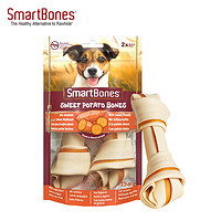 SmartBones 宠物狗狗零食磨牙棒 洁齿骨地瓜味 中号-2支装158g