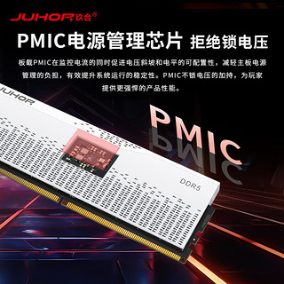 JUHOR 玖合 星域系列 DDR5 6000MHz 台式机内存 马甲条 CL46