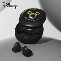 Disney 迪士尼 D68真无线蓝牙耳机入耳式迷你隐形高音质跑步运动超长续航重低音通话降噪适用于苹果华为小米vivo 黑色
