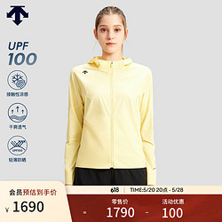 DESCENTE 迪桑特 WOMEN’S RUNNING系列女士梭织上衣夏季新品 YE-YELLOW M (165/84A)