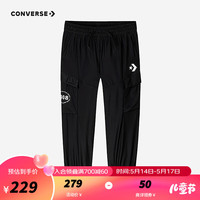 Converse匡威儿童装运动裤子2024夏季新款男童长裤薄防蚊裤CNVB-WP-F768