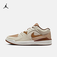 NIKE 耐克 Jordan官方JORDAN STADIUM 90 男子运动鞋HF5754 221麻黄/金属黄谷/浅英国褐 42