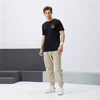 adidas 阿迪达斯 圆领运动T恤男式 23夏季新款舒适透气运动跑步短袖