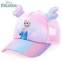 Disney 迪士尼 遮阳帽棒球帽鸭舌帽 FZ412-2粉色 52cm/适合3-5岁