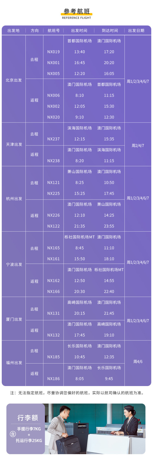 暑期可用，含机酒还带五星酒店连住，附澳门玩法！全国多地直飞澳门旅游3天2晚自由行（含往返机票+2晚五星酒店）