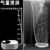 鱼缸氧气泵增氧泵水族小型家用充氧养鱼专用静音器超打氧机增氧机