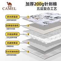 88VIP：CAMEL 骆驼 户外野餐垫防潮垫露营超声波加厚野营便携坐垫野外沙滩地毯布