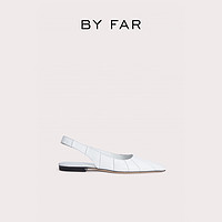BY FAR [礼物]BY FAR Cyd纳帕牛皮革设计感时尚尖头穆勒鞋女鞋