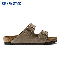 Birkenstock 软木拖鞋男女同款绒面软底拖鞋Arizona系列