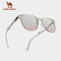 CAMEL 骆驼 户外遮阳镜女2024新款高级感腮红眼镜防紫外线复古太阳镜男