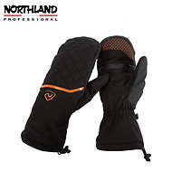 NORTHLAND 诺诗兰 滑雪手套男女冬季新款防滑可触屏保暖防风NGVAT0701S