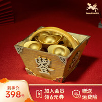 铜师傅 铜摆件《日进斗金》家居饰品桌面客厅书房装饰品摆件