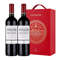 88VIP：拉菲古堡 拉菲（LAFITE）巴斯克酿酒师珍藏赤霞珠干红葡萄酒 750ml*2瓶 双支礼盒装 红酒