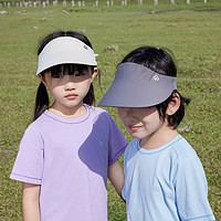 88VIP：EBAER 一贝皇城 儿童防晒帽2024夏季新款男女童太阳帽遮阳帽空顶帽防紫外线